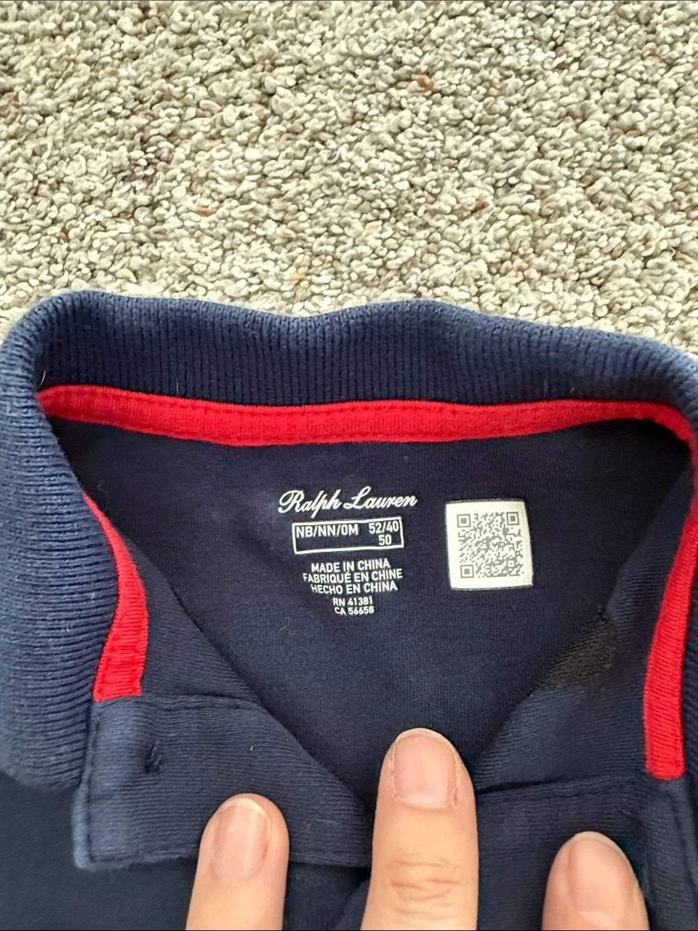Ralph Lauren Baby Boys Embroidered Coverall Newborn